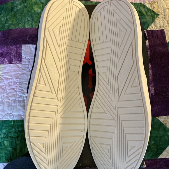 New Black Canvas Sneakers by Cute to the Core Size 10 - Picture 2 of 3